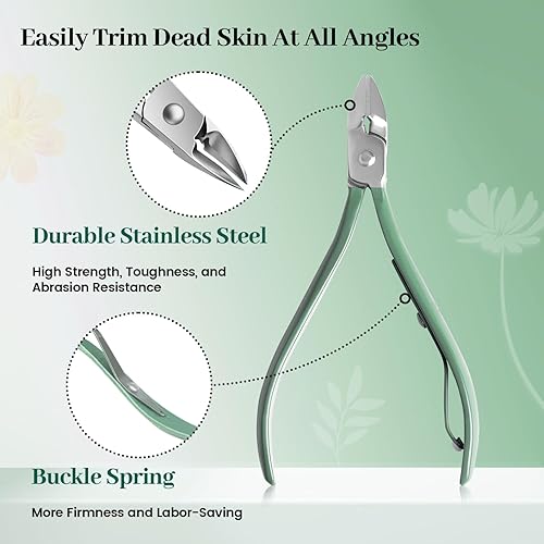 Miniatura 4 de Juego de manicura profesional de herramientas de pedicura, kit de aseo de uñas para mujeres y hombres, kit de manicura de uñas 22 en 1, kit de