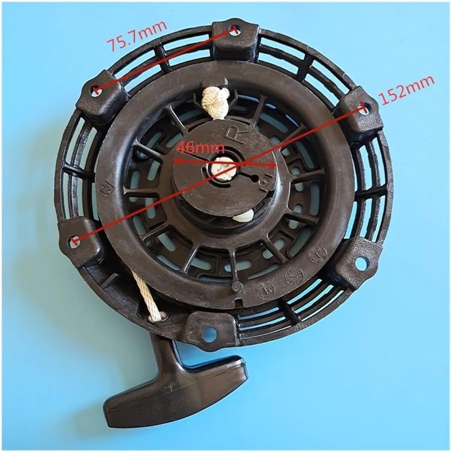 Recoil Starter Fit for GT400 GT240 GM132 4HP Engine MBP20G Pull Start Pully Rewind Spring Grip Rope Assembly
