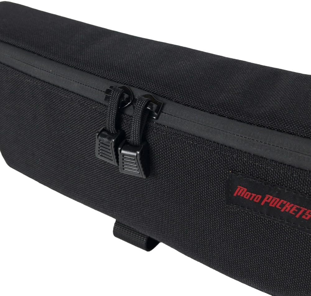 Adventure Motorcycle Handlebar Bag – 2.2L Storage Organizer for ADV & Dual Sport Bikes – Easy Access, Water-Resistant, Made in USA