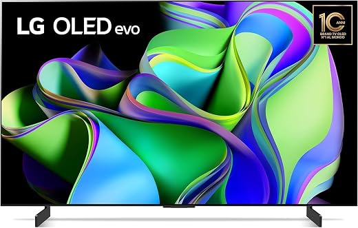 LG OLED evo 48'', Smart TV 4K, OLED48C34LA, Serie C3 2023, Processore...
