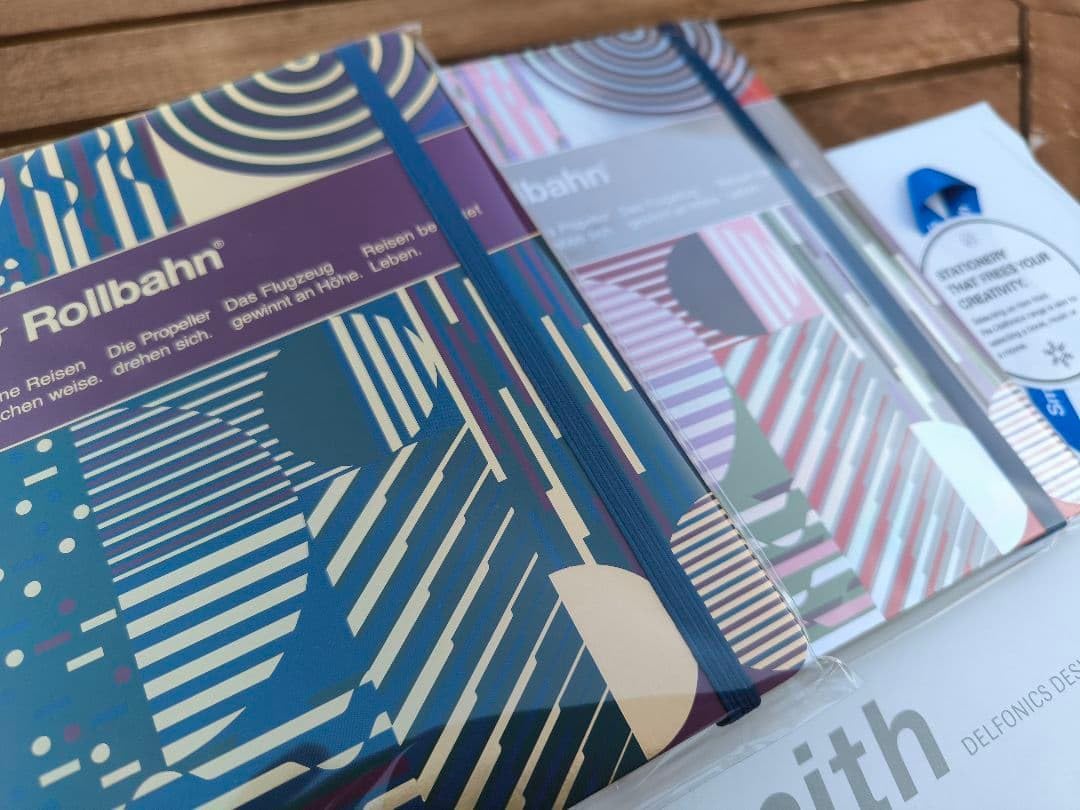 Rollbahn グランツLサイズ2冊セット ゴールド ベージュ