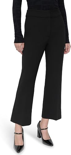 DKNY Women's Sportswear Pants, Black, 00