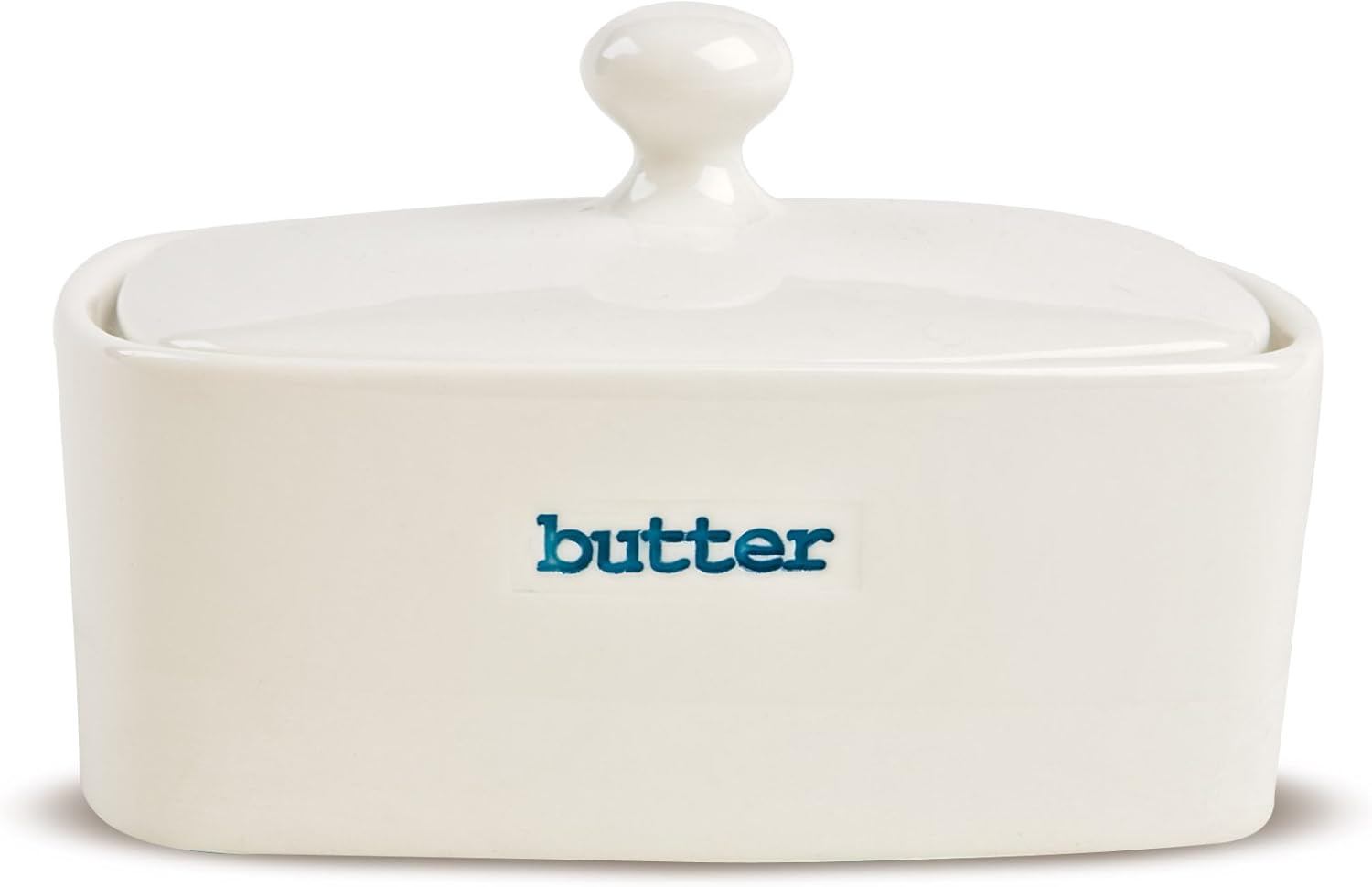 Keith Brymer Jones - Word Range - Ceramic Butter Dish - Butter