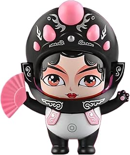 yuhlkopm Muñeca de 3 Piezas con Expresiones faciales estresantes con un Clic, muñeca Colorida de Heritage ABS Sichuan, muñeca Que Cambia de Cara, Rosa, 8.5 * 7.6 * 9.5 CM