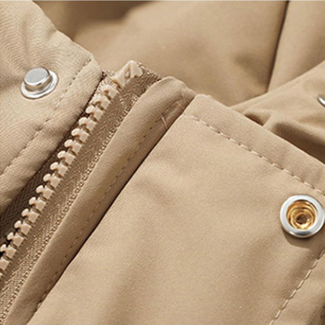 Doudoune Chaude d'hiver pour Femme Mode Veste Matelassée Manteau à Capuche Hiver éPaissir Parka Veste Chaude Blousons avec Fermeture à Glissière Coupe Vent Manteaux Fille