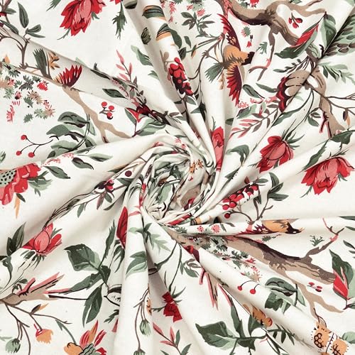 Image of elanorhomes 100% Cotton 240 TC Single Bed Sheet Set | Floral Printed Bedsheet with Pillow Cover | Soft Breathable Fabric for Bedroom | 60x90 Inches (Flying Petals)