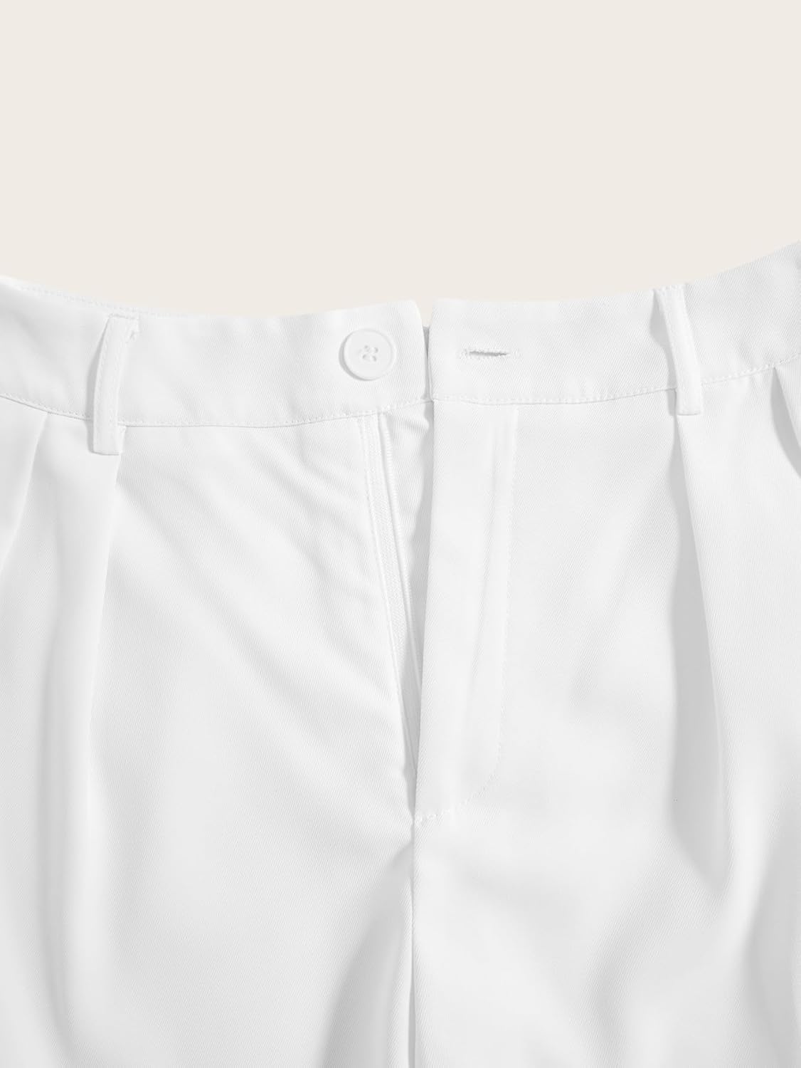 Women's Wide Leg Dress Pants Elegant High Waisted Loose Work Office Trousers - Image 3