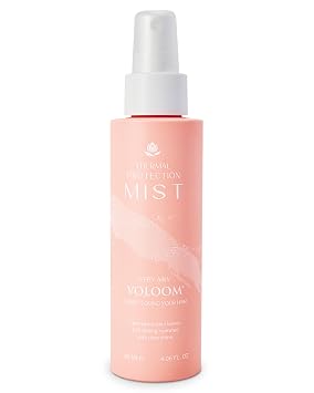VOLOOM Very Airy Thermal Protection Mist - Heat Protectant Hair Spray for Frizz-Free Styling - Lightweight Volumizing Hairspray with Keratin - Haircare Products for All Hair Types