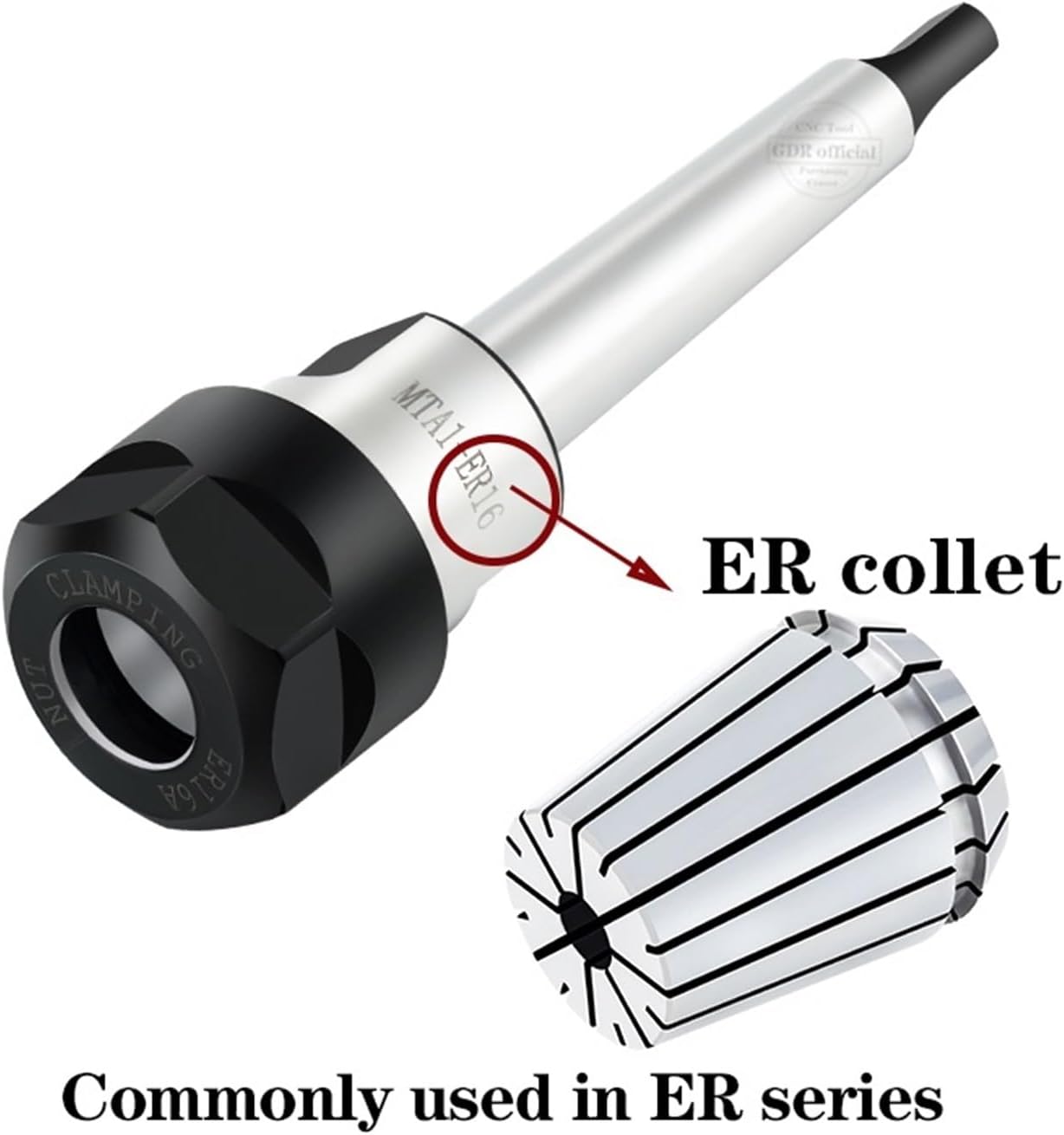 ER40 Collet Precision 0.008 1mm-32mm ER40 Spring Collet High Precision Collet Set 1pcs(ER40-23 Aa 0.008)