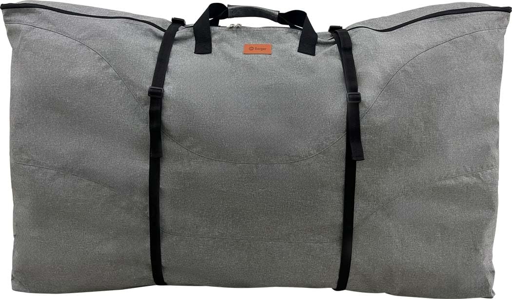 BERGER Universal Aufbewahrungstasche für Tische | Robuste Klapptisch Tragetasche Campingtisch Platzsparend & Kompakt | Polsterauflagen Schutzhülle Transport Tasche Wasserdicht & Strapazierfähig