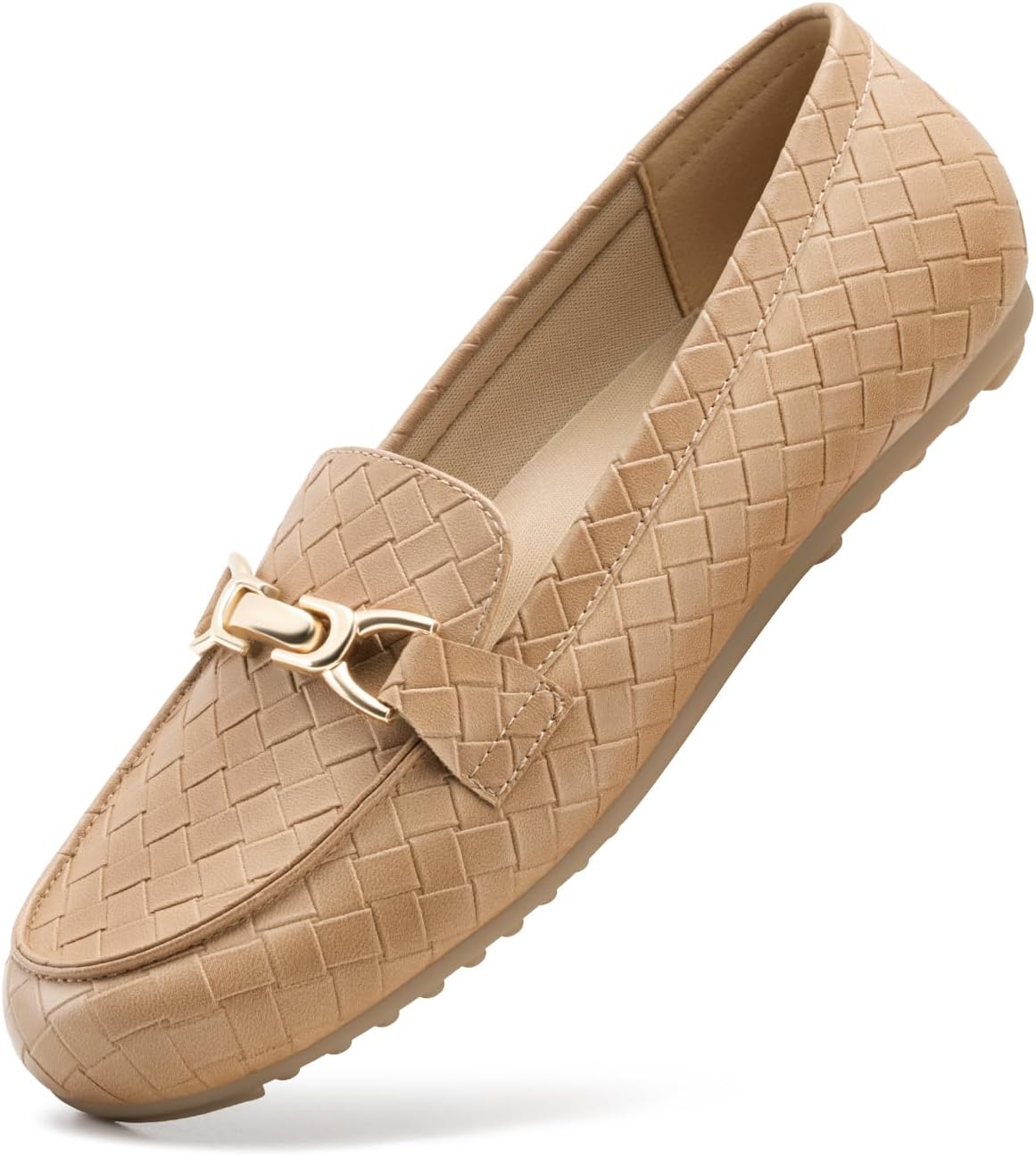 FITORY Loafers for Womens Dress Shoes Slip on Flats Work Business Casual