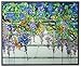 Tiffany Wisteria Art Glass Panel 14