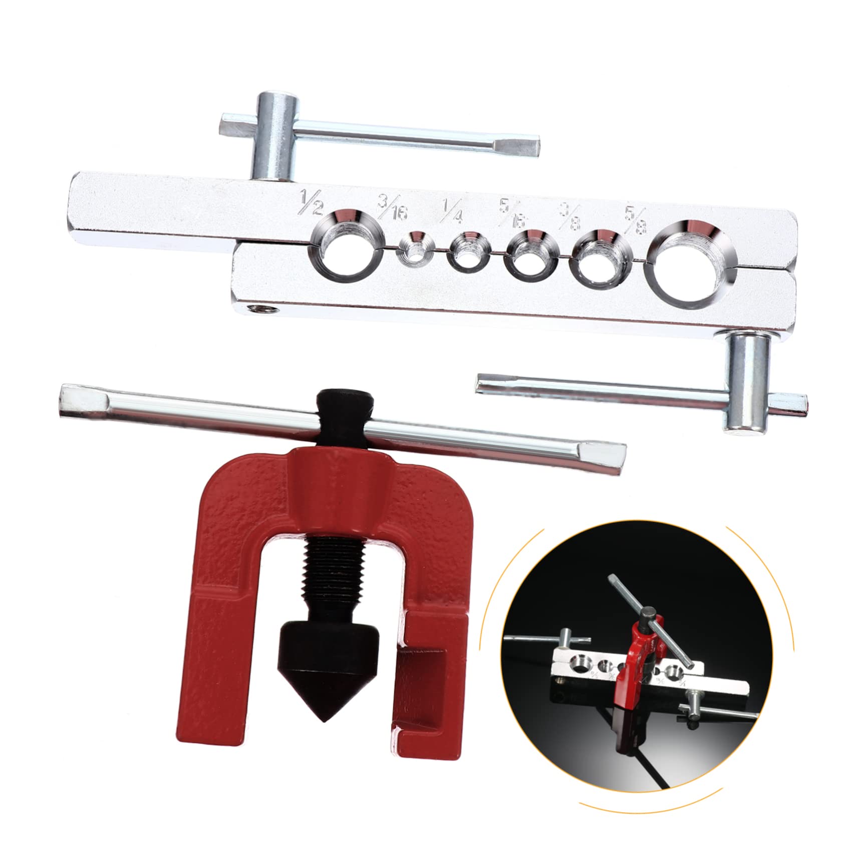 Utensile Per Svasatura Tubi Cono Temprato 45° Rame Alluminio Freni Carburante
