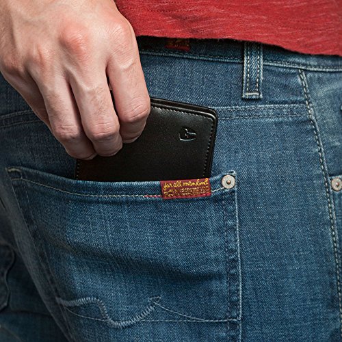 Bryker Hyde 2 Id Window Rfid Wallet For Men, Bifold Top Flip, Extra Capacity Travel Wallet (Black - Smooth Napa Grade A Leather, Medium) #TOP5