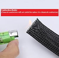 Vista 60 de Bettomshin 1Pc 16.4Ft(5m) Cable Management Sleeve, 5/16"(8mm) Width PET Red Cord Protector, Wire Loom Tube Insulated Split Sleeving for USB Cable