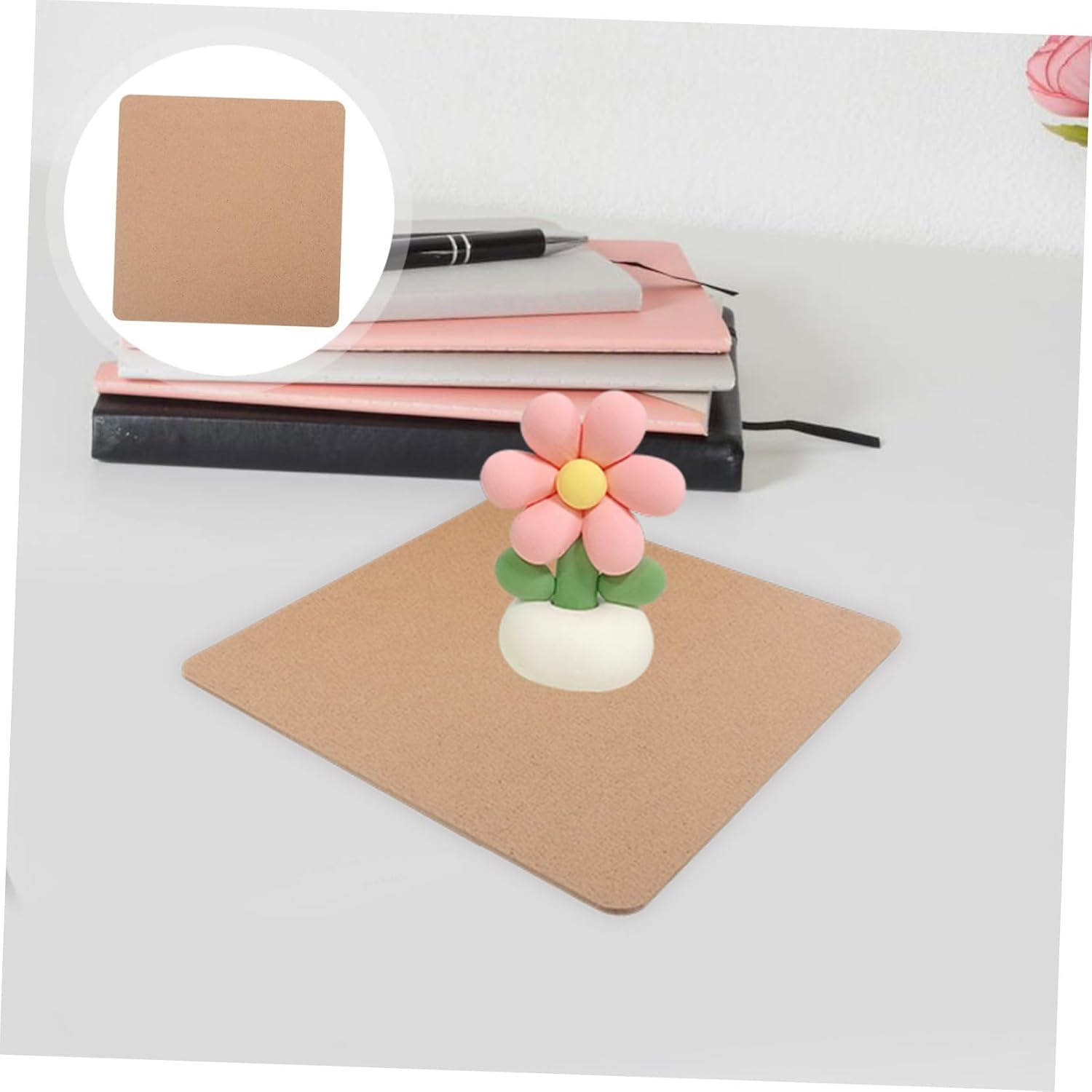 10pcs Clay Crafting Board Natural Wood Pottery for Projects for Clay Painting and More for Artists and