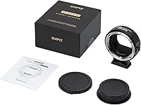 Vista 6 de Adaptador de montaje de lente EF-EOS R Convertidor de lente de enfoque automático compatible con lentes Canon EF/EF-S Series y cámaras EOS R, RP