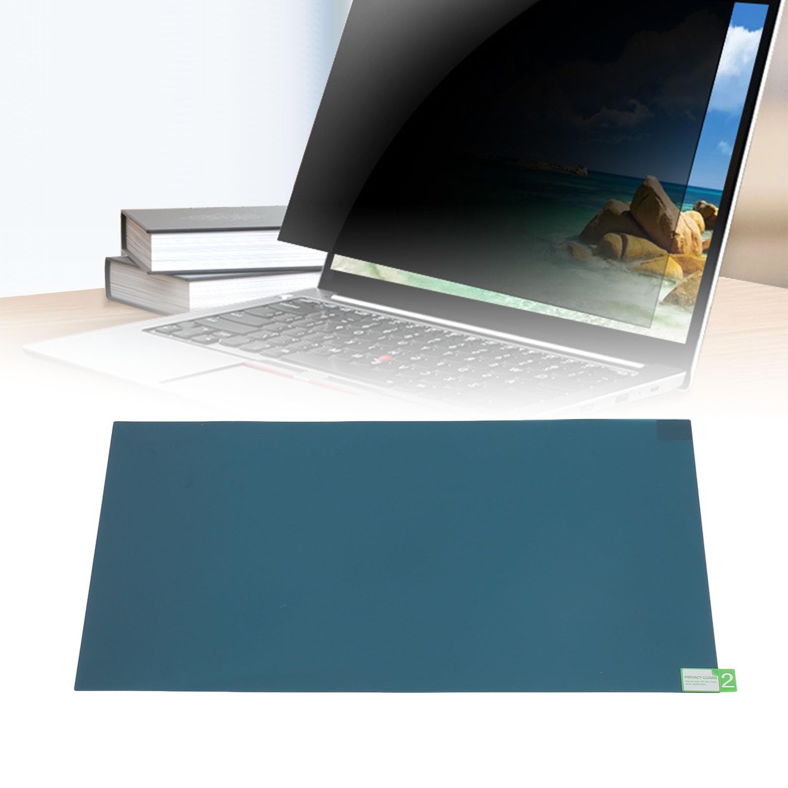 Protector de Pantalla para Portátil de 22 Pulgadas, Filtro de Privacidad Antideslumbrante para Pantalla de Ordenador, Material PET, Relación de Aspecto 16:9, para Aviones,