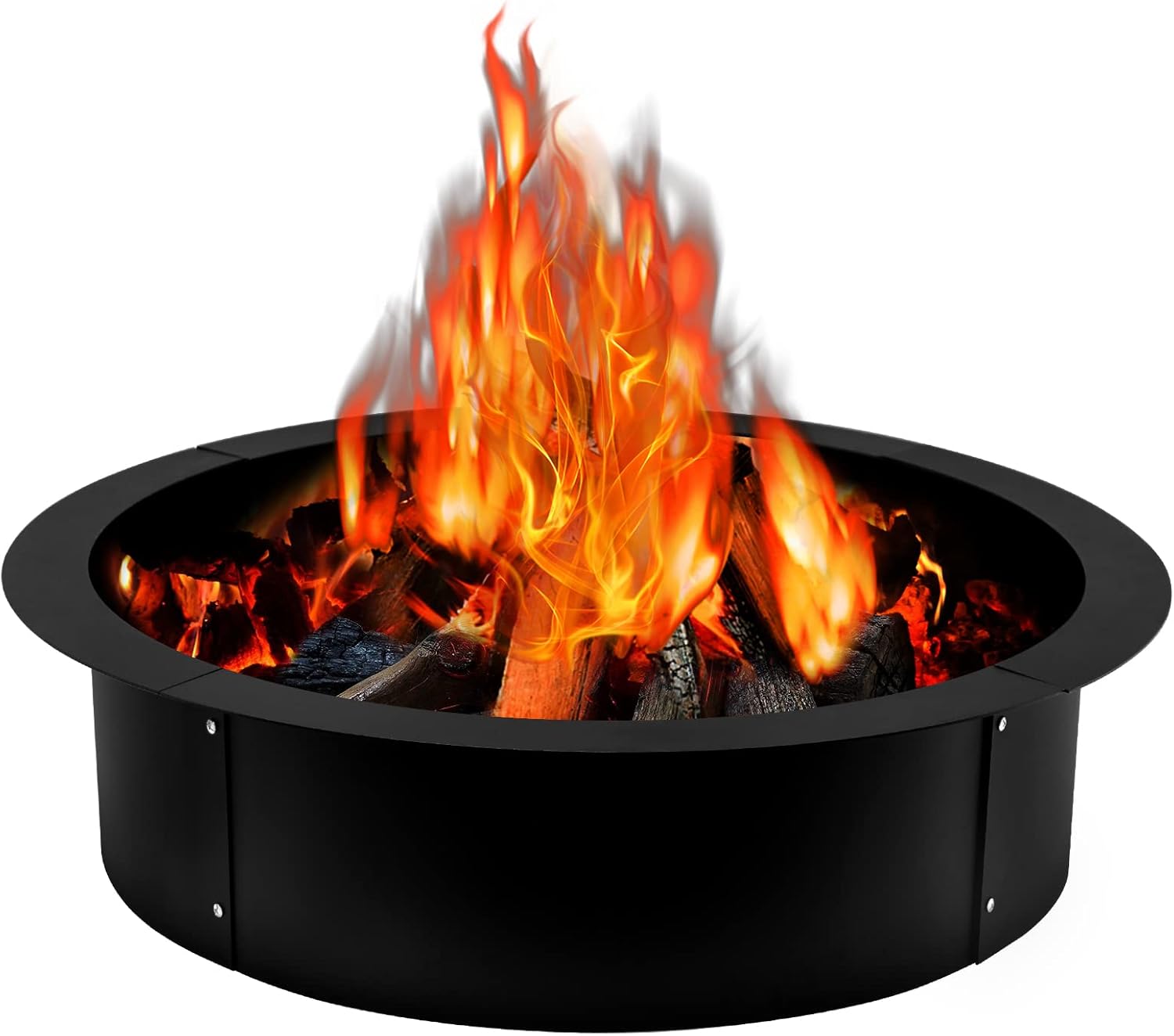 Hasopy Fire Pit Ring 36Inch Inner 42Inch Outer, Classic