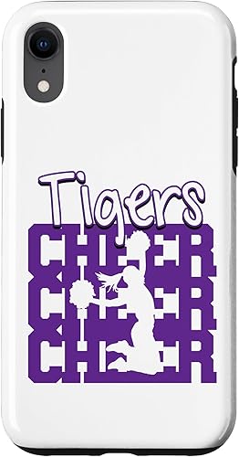 Tigers Cheer Back to School Cheerleading Spirit P Case for iPhone XR