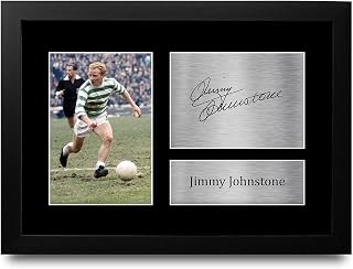 HWC Trading A4 FR Jimmy Johnstone Celtic Jinky Lisbon Lions 1967 Gifts Printed Signed Autograph Picture for Fans and Suppo... Price In India
