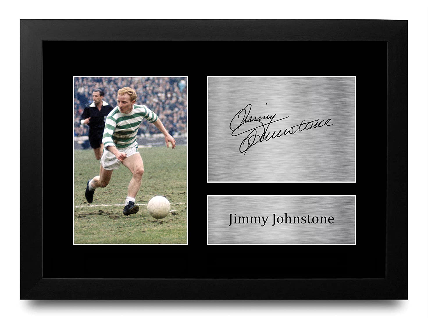 HWC Trading A4 FR Jimmy Johnstone Celtic Jinky Lisbon Lions 1967 Gifts Printed Signed Autograph Picture for Fans and Suppo... - Review, Price and Buying Guide