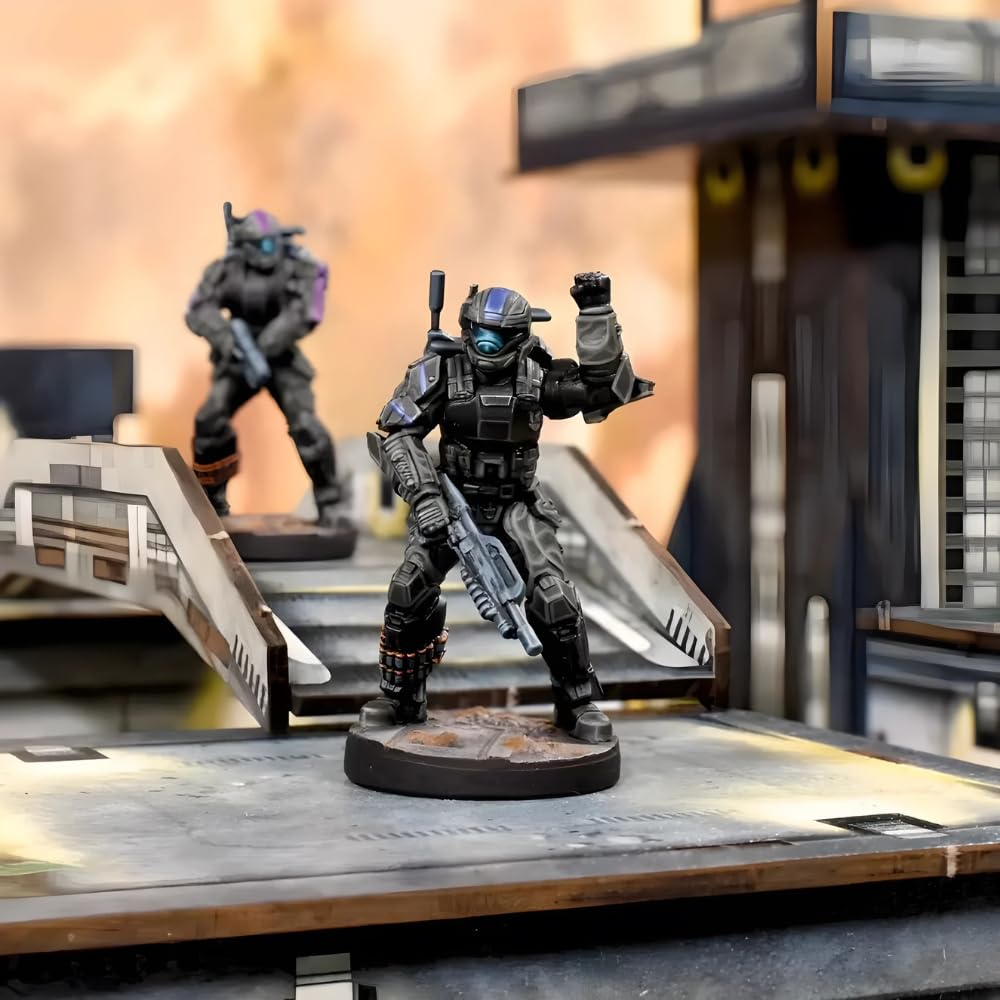 mantic Giochi, Halo: Flashpoint The Board Game - ODST Feet First Into Hell