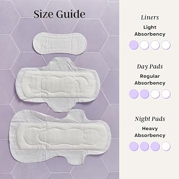 Besti 100% Organic Cotton Liners | Ultra Thin, Quick Absorbency (20 Count)