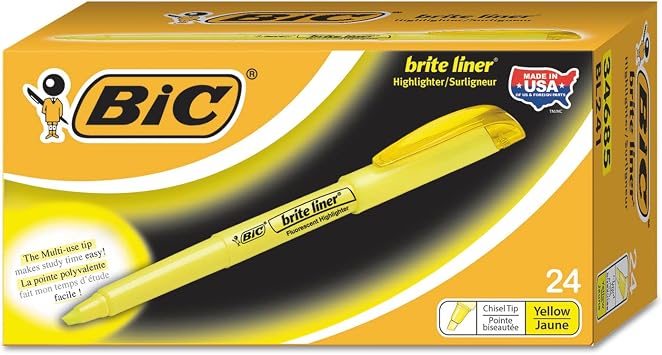 BIC Brite Liner Highlighters