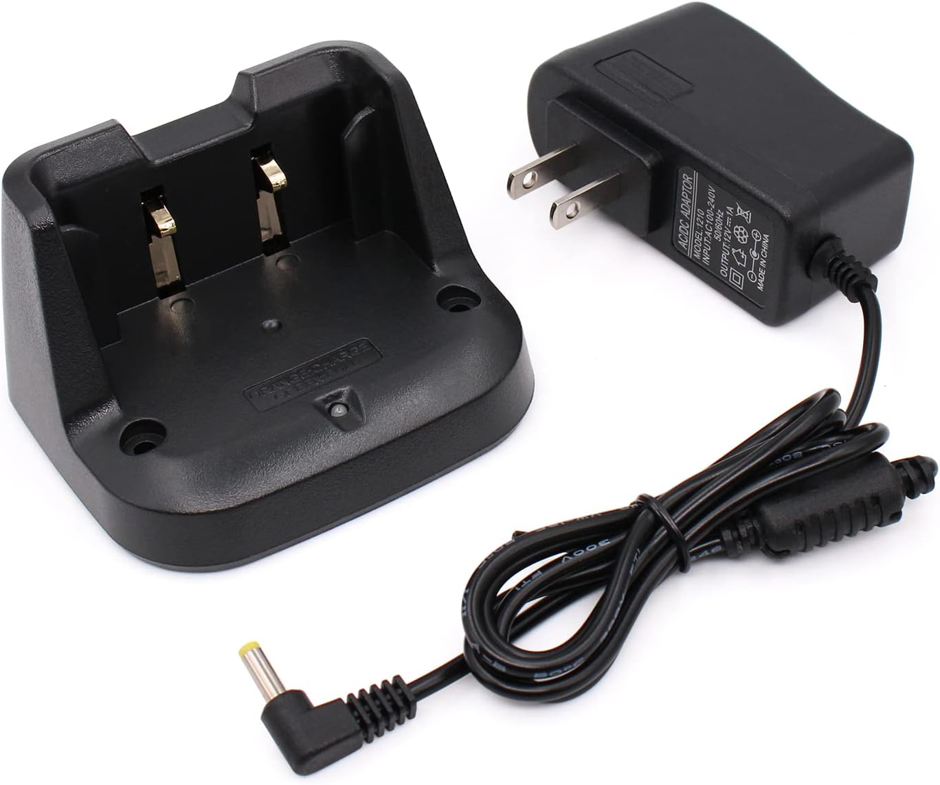 SBH-28 Rapid Charger & SBR-24LI 2000mAh Replacement Battery Compatible for YAESU FT-70DR FT-70D FT-70DS Two Way radios Accessories