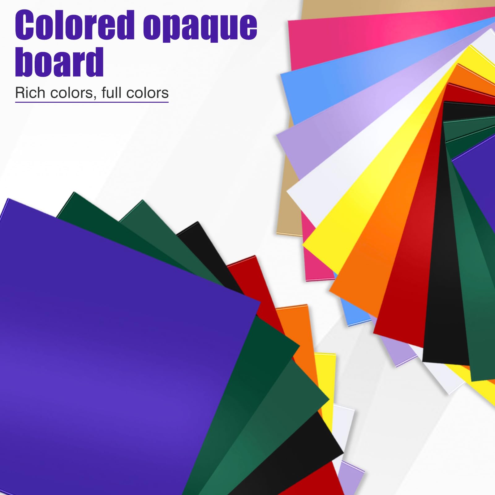 Placa de plástico acrílico multicolor para corte láser y grabado, 10 unidades