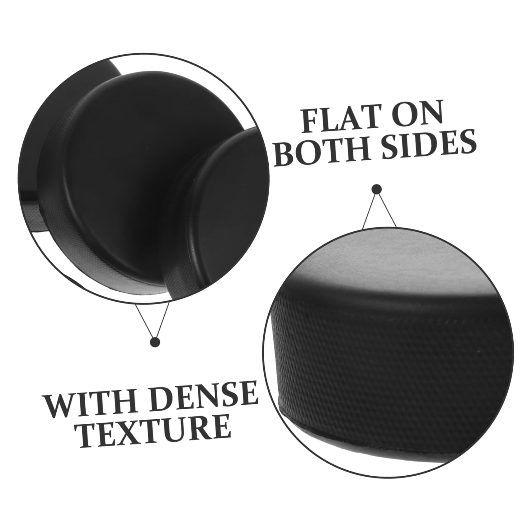 YARNOW Palet Blades Hockey Le Hockey Rondelle De Hockey Patinage Pratique Enfants Rondelle D'entraînement en PVC Rondelle De Course De Hockey sur Glace Unité Centrale Black