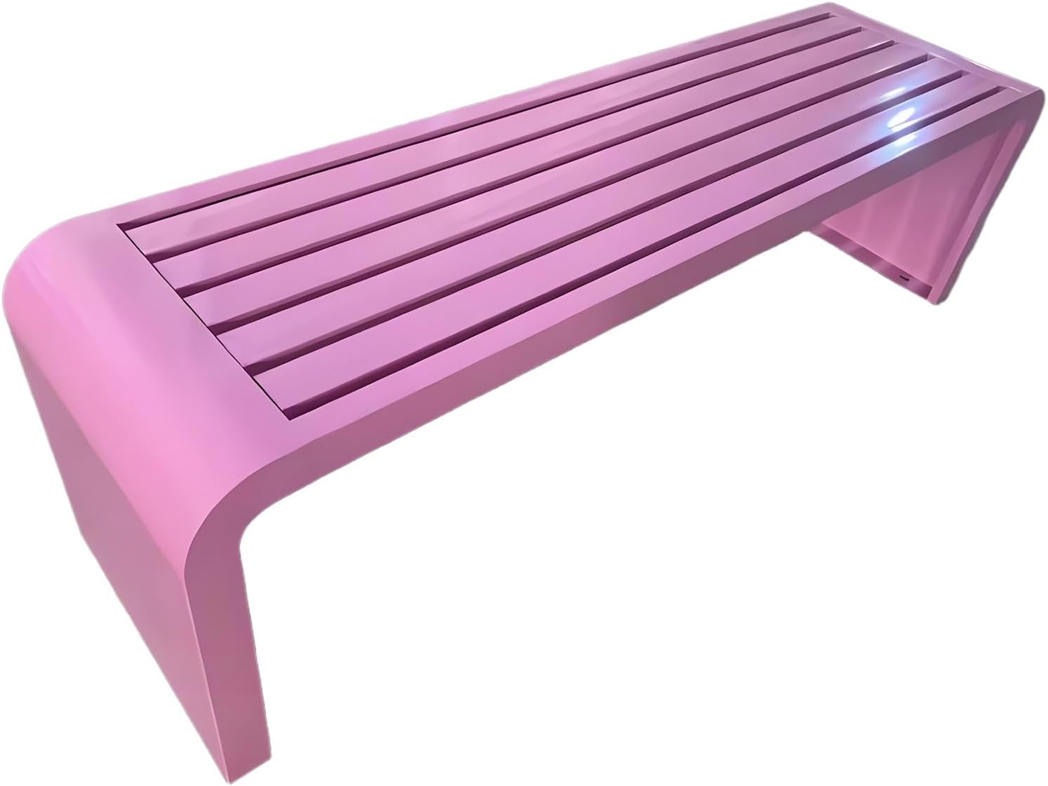 YVYKFZD ガーデンベンチ 屋外パークベンチ、金属製ベンチ ガーデンチェア、プールラウンジチェアベンチ、耐候性パークシート、ポー