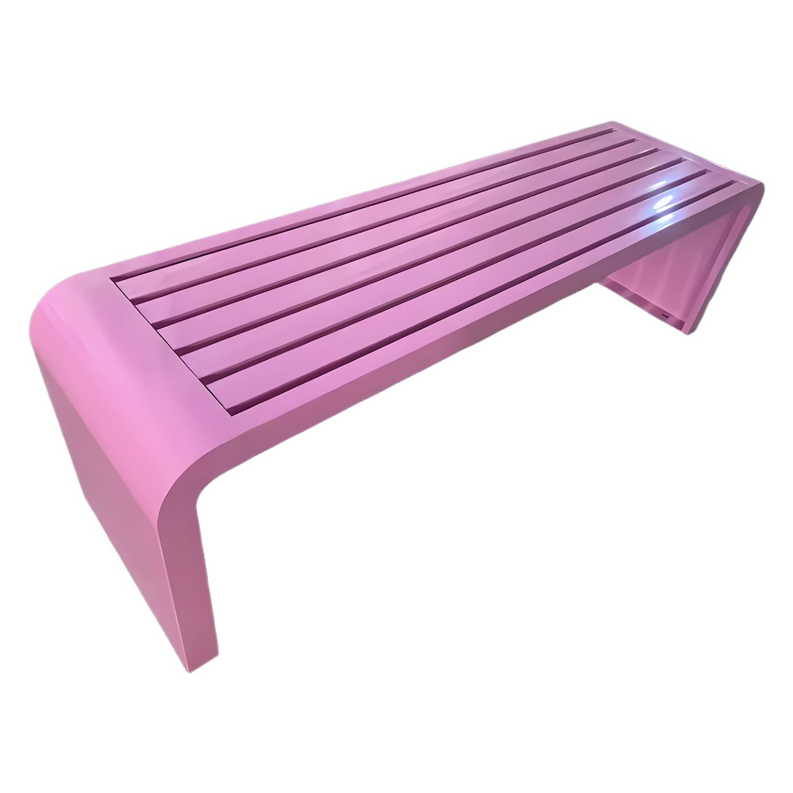 Banc de jardin d'extérieur pour porche et balcon YVYKFZD rose