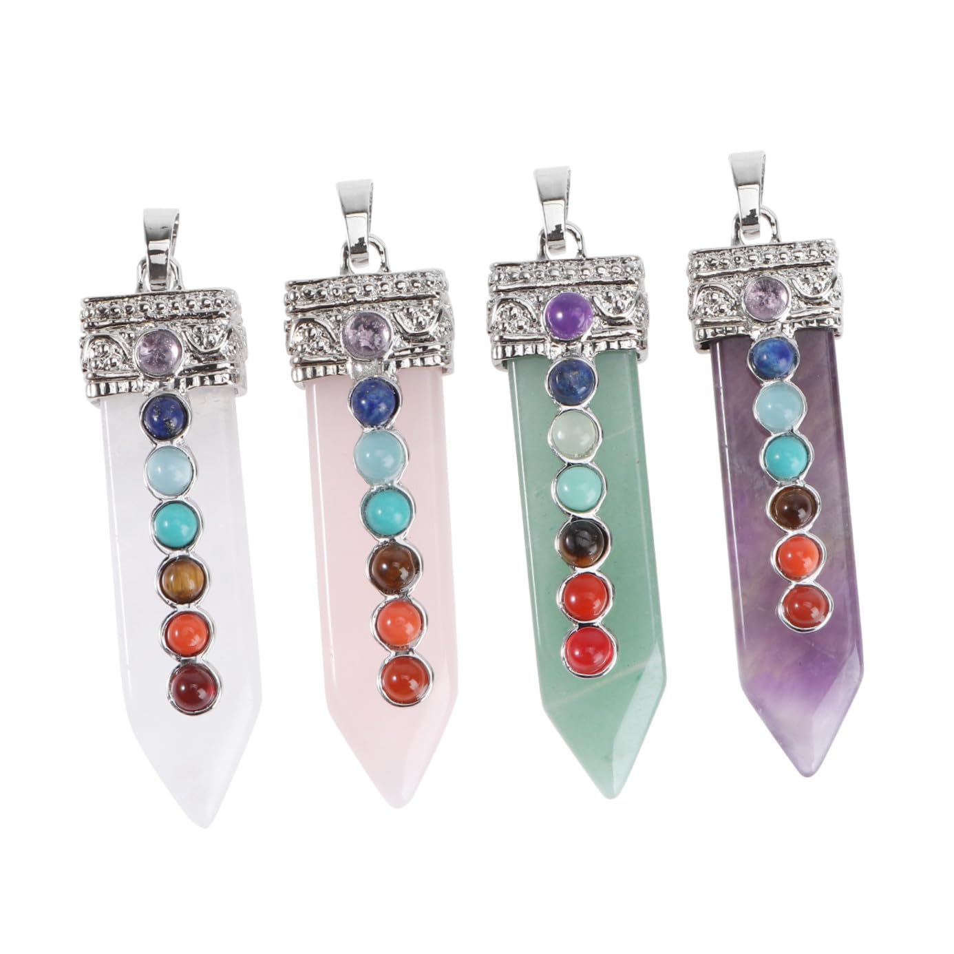 Collier pendentif pierre naturelle SHINEOFI : des bijoux féminins d'une élégance artisanale - 8