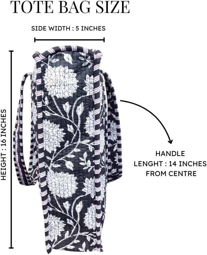 COTSILER Women Tote Bags Lightweight 18x16 Zipper Travel Bag Purse Cotton Shoulder Tote Bags For Shopping,Grocery,Beach Bag - Image 7