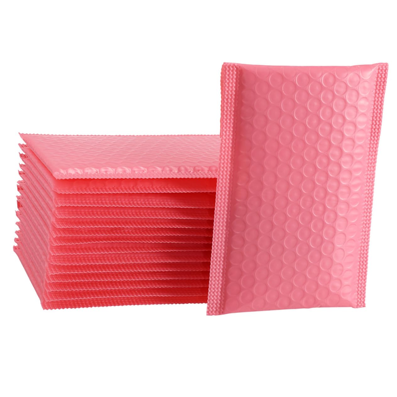 Homoyoyo Enveloppes à Bulles Lot de 100 Fermeture Sûre Roses et Pe pour Envoi Postal Emballage de Petites Entreprises