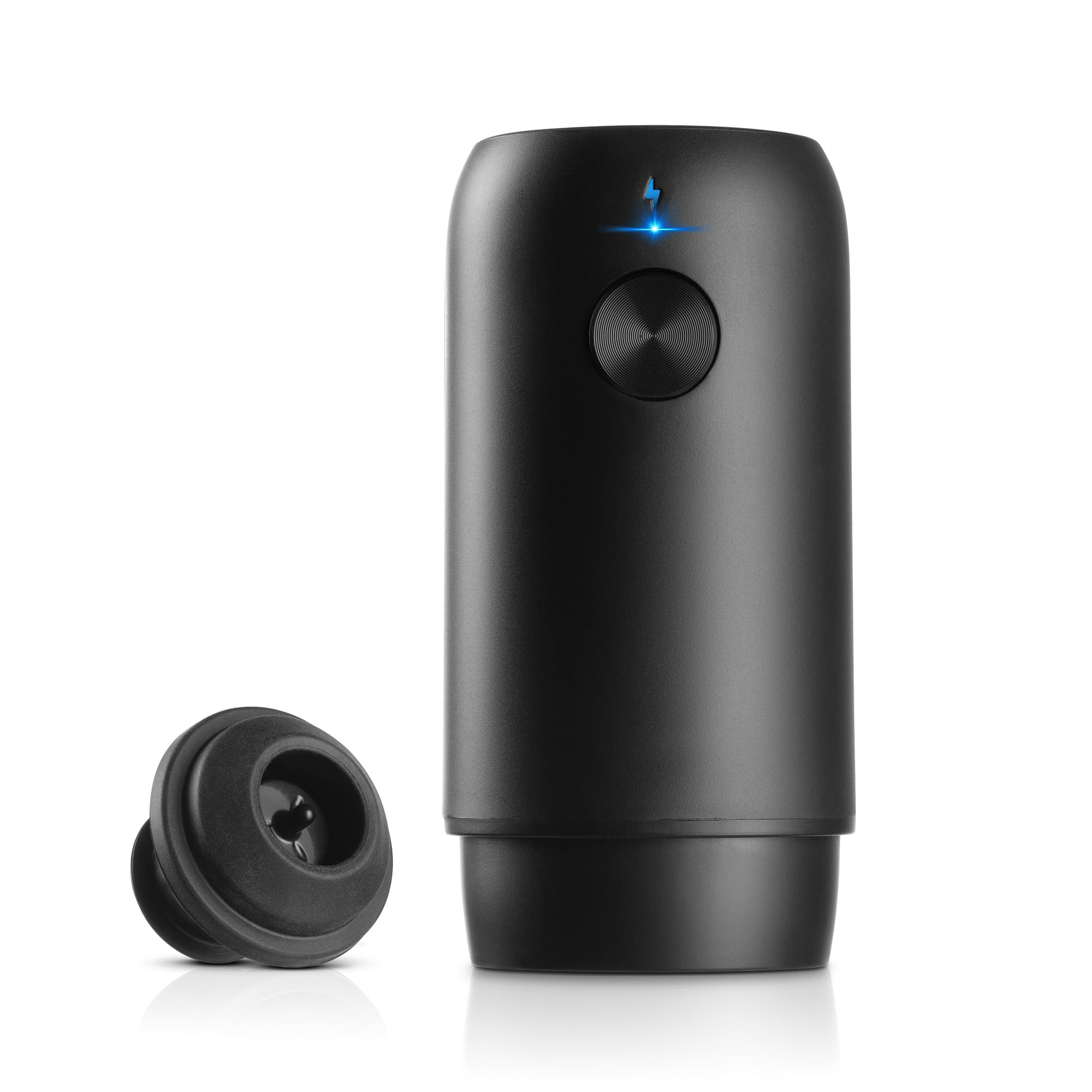 Conservateur de vin électrique HIC Kitchen avec pompe à vide rechargeable et bouchon réutilisable