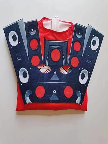 Miniatura 3 de Skibidi - Disfraz de inodoro para niños, disfraz de hombre de televisión, cámara, cosplay, videojuegos, ropa de Halloween