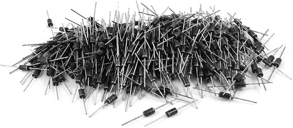 NEW LON0167 500 Pcs IN5401 100V 3A Polarized Rectifying axia-l Rectifier Diodes(500 Stück IN5401 100-V 3A polarisierte Gleichrichterdioden