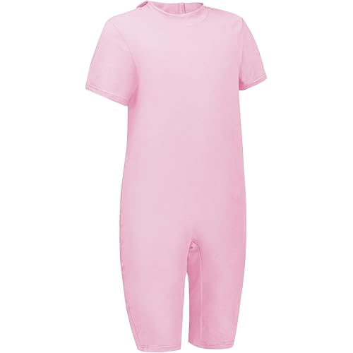 Adaptive Clothing for Kids Special Needs Autism Sensory Jumpsuit Anti-Strip Romper with Back Zipper Sizes 3-16 Years