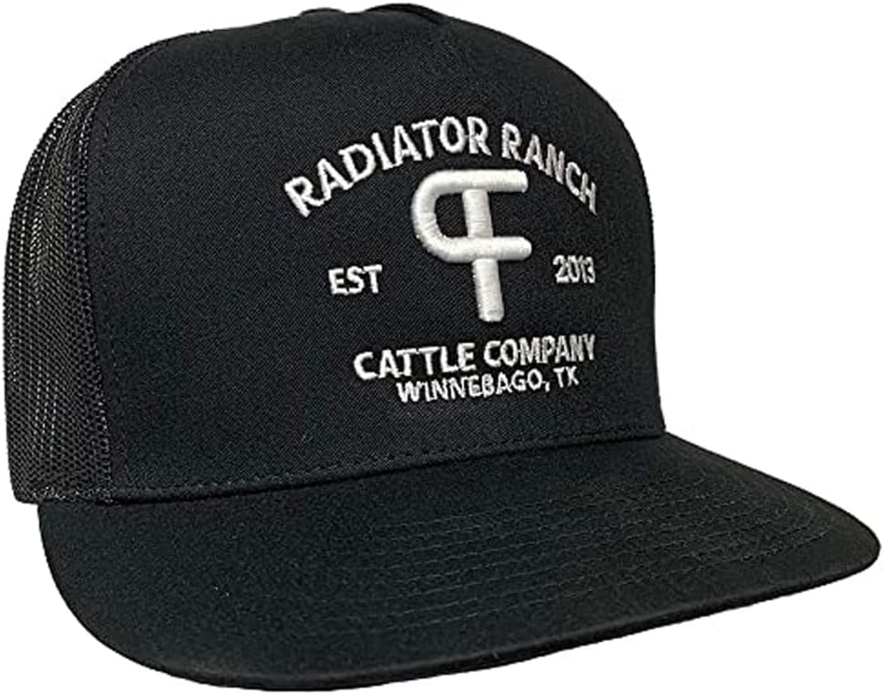 Rodeo Time Dale Brisby PF Brand Adjustable Snapback Hat – Western Trucker Cap for Men & Women, Adjustable Cowboy Style