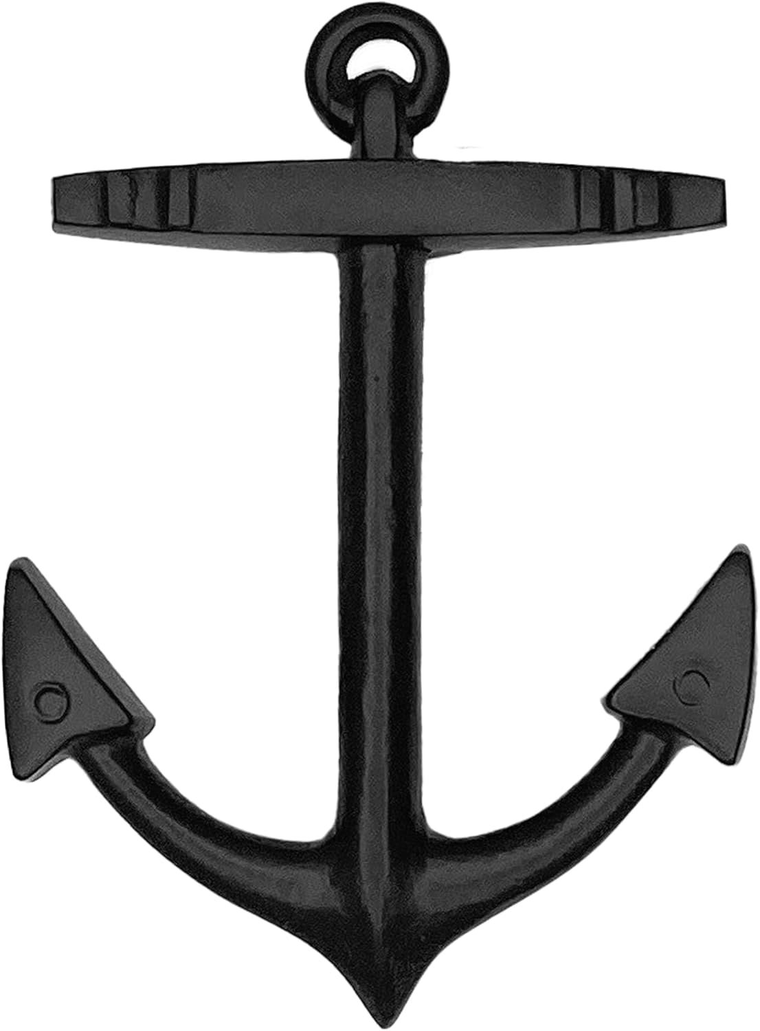 Anchor Door Knocker - Matte Black (Standard Size)