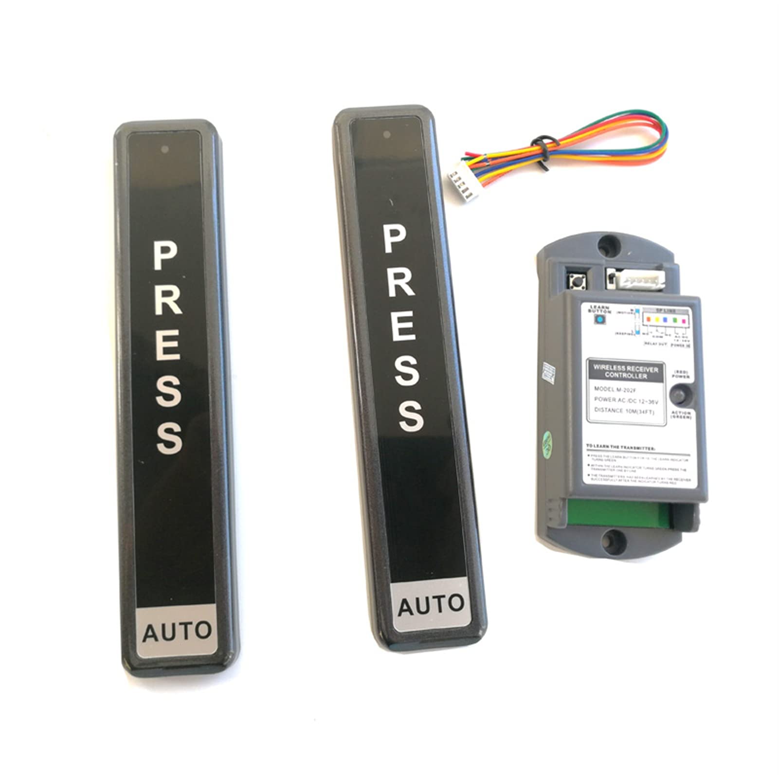 Automatyczna brama drzwi bezprzewodowy dom elektroniczny przełącznik dotykowy otwarty przełącznik Do otwieracza bramy skrzydłowej(1 button kit)