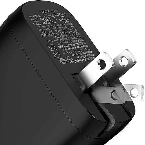 Miniatura 3 de Yaxa Basics Cargador de pared USB-C de dos puertos de 36 W (18 W por puerto) con alimentación PD para tabletas y teléfonos