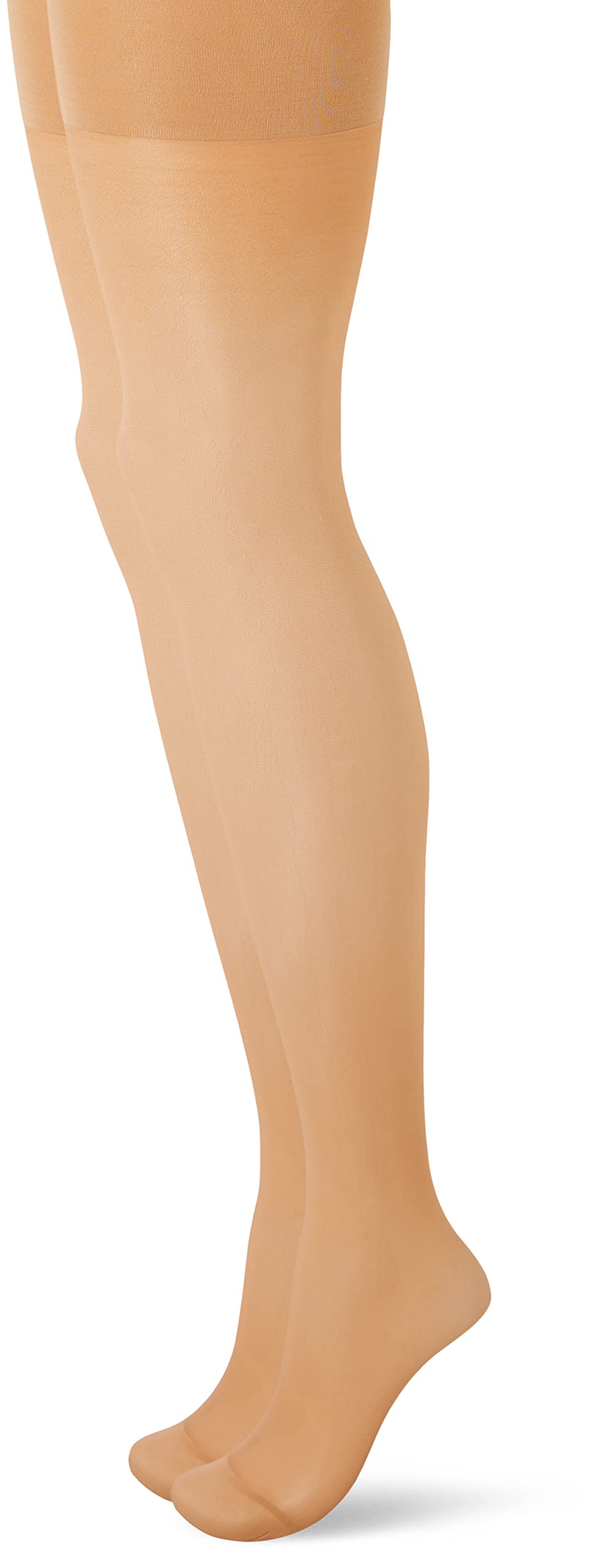 Nur Die Women's Bauch Beine Po 20 Str 2er Tights Not Applicable, Amber, 44-48