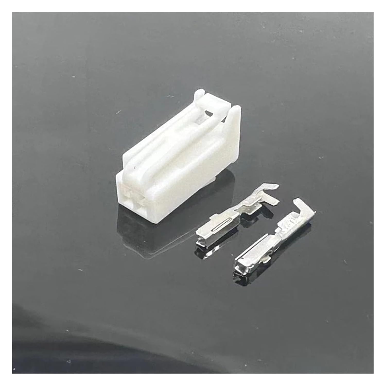 1/5/10/20 Sets 7282-5845 7283-5845 Unsealed 2-pin Automatic Reader Coil Socket Female Male Connector Foot Socket/Suitable KLOOKY(2 Pin Male,10 Sets)