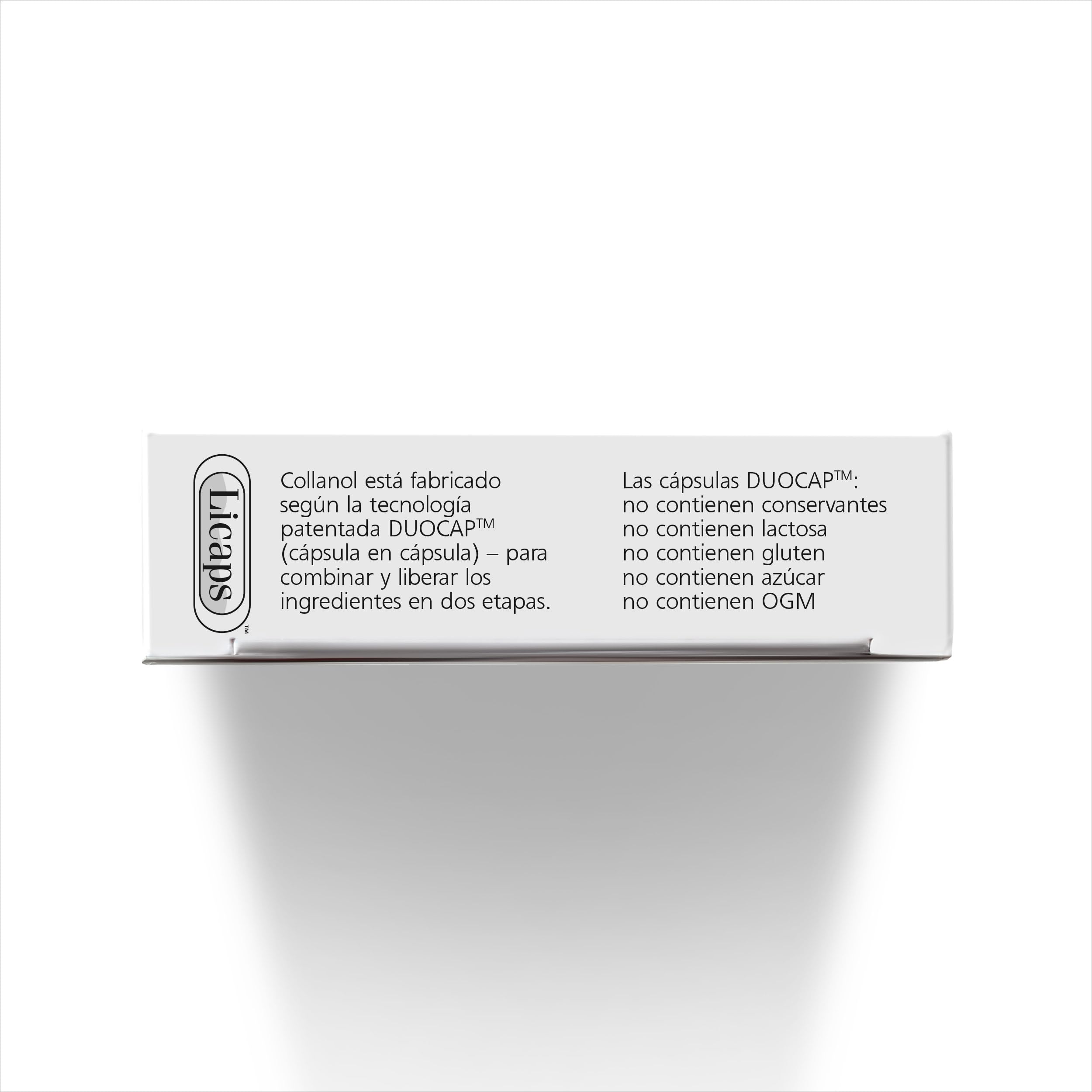 Collanol - una innovación en el cuidado de las articulaciones sanas. Fórmula líquida en cápsula doble. Colágeno 3D + curcumina micelar. 1 cápsula/día. Probado en laboratorio