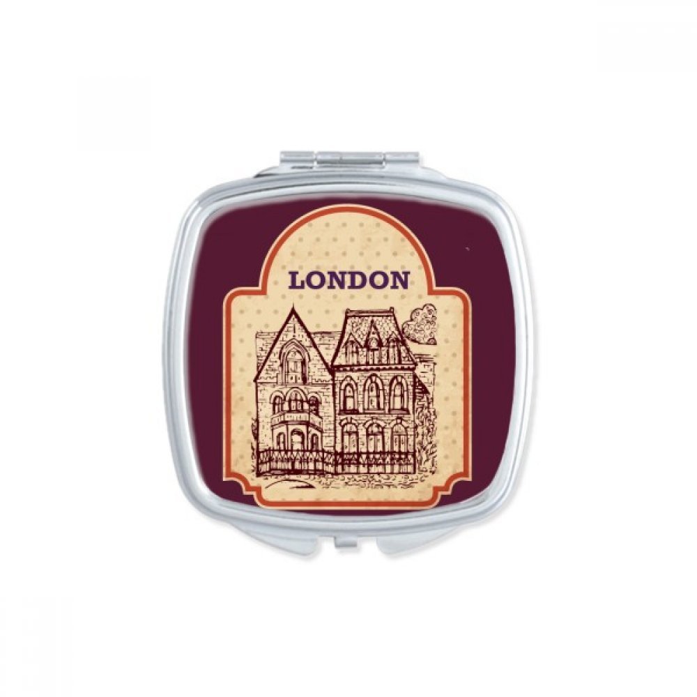 Miroir de poche Londres voyage pour retouches maquillage au quotidien