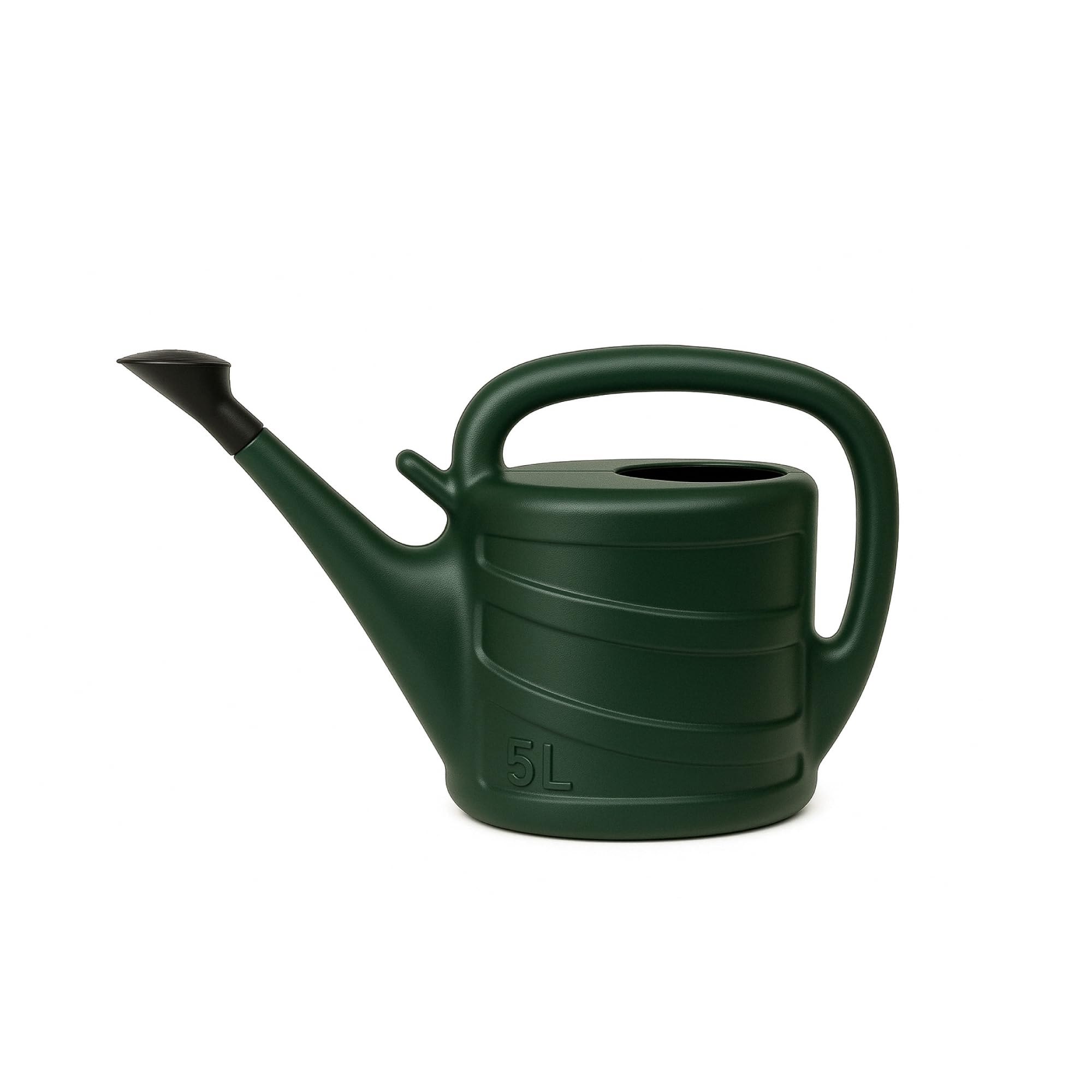 Annaffiatoio Da Giardino 5 Litri In PP, Con Doppia Maniglia E Tre Modalità Di Flusso, Per Interni Ed Esterni, Colore Verde